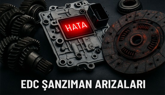 EDC Şanzıman Arızalarında En Sık Görülen 3 Senaryo